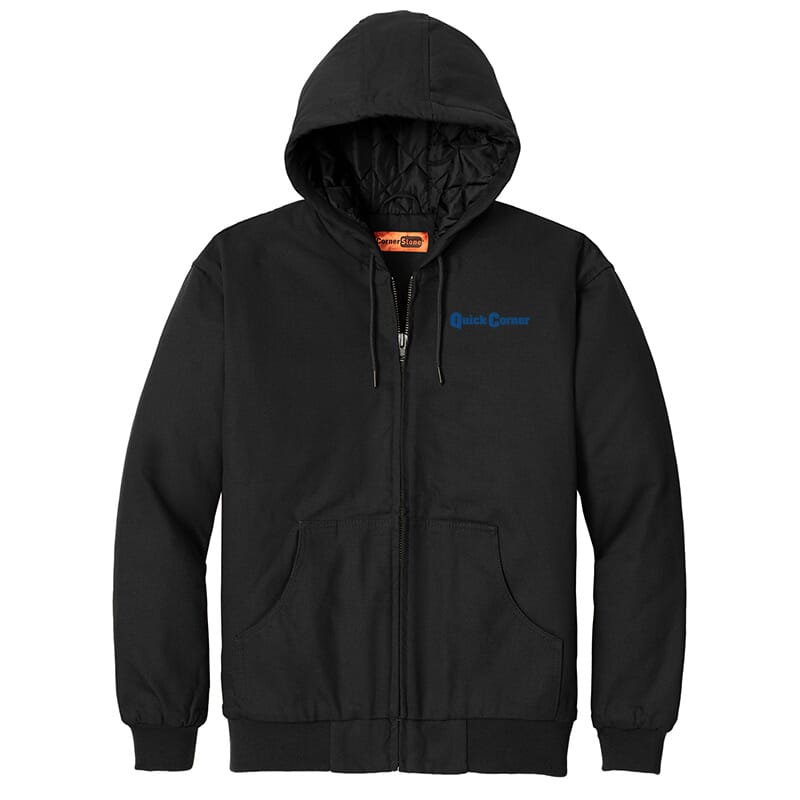 QuickCorner CornerStone - Duck Cloth Hooded Work Jacket 