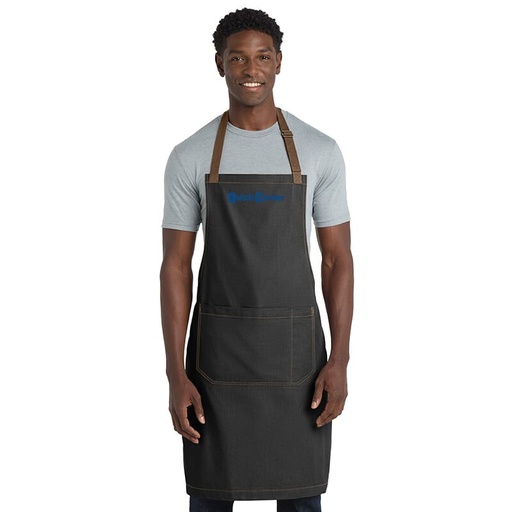 [101175201] QuickCorner Port Authority Market Full-Length Bib Apron 