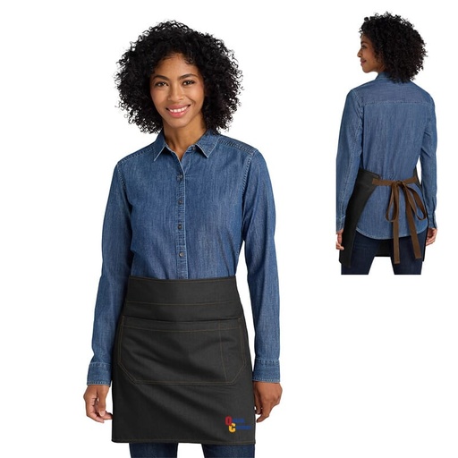 [101175204] QuickCorner Port Authority Market Half Bistro Apron 